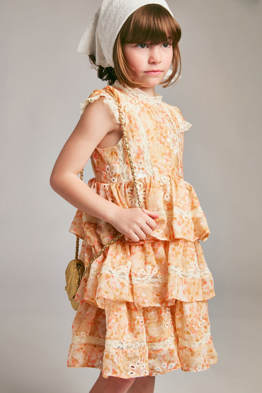 Girls Enya Tiered Dress