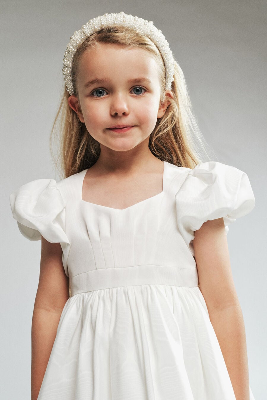 HARRIET TAFETTA DRESS in colour ORCHID WHT
