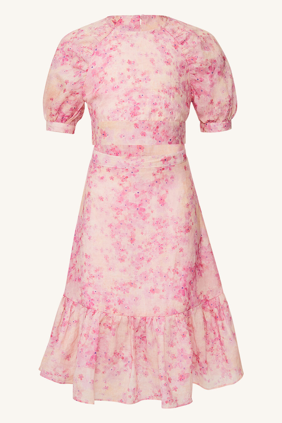 girls essie floral top