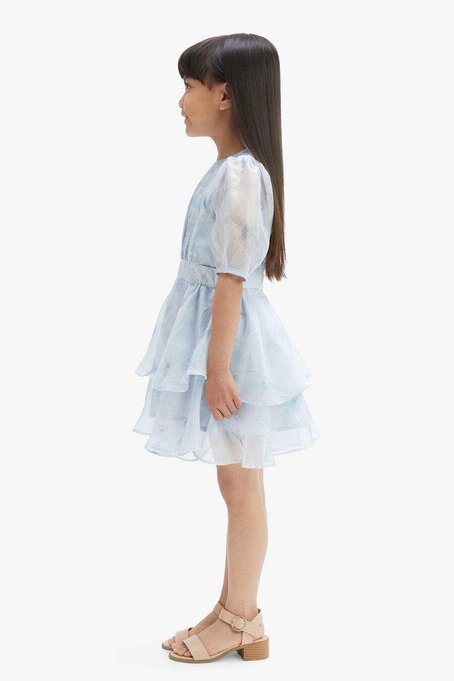 LUCIA MINI DRESS in colour BLUE INK