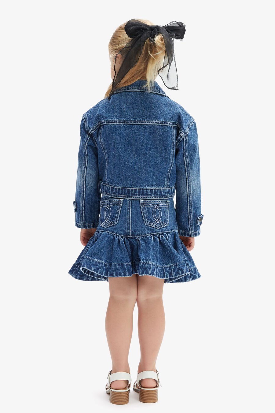 Girls Coco Denim Mini Skirt