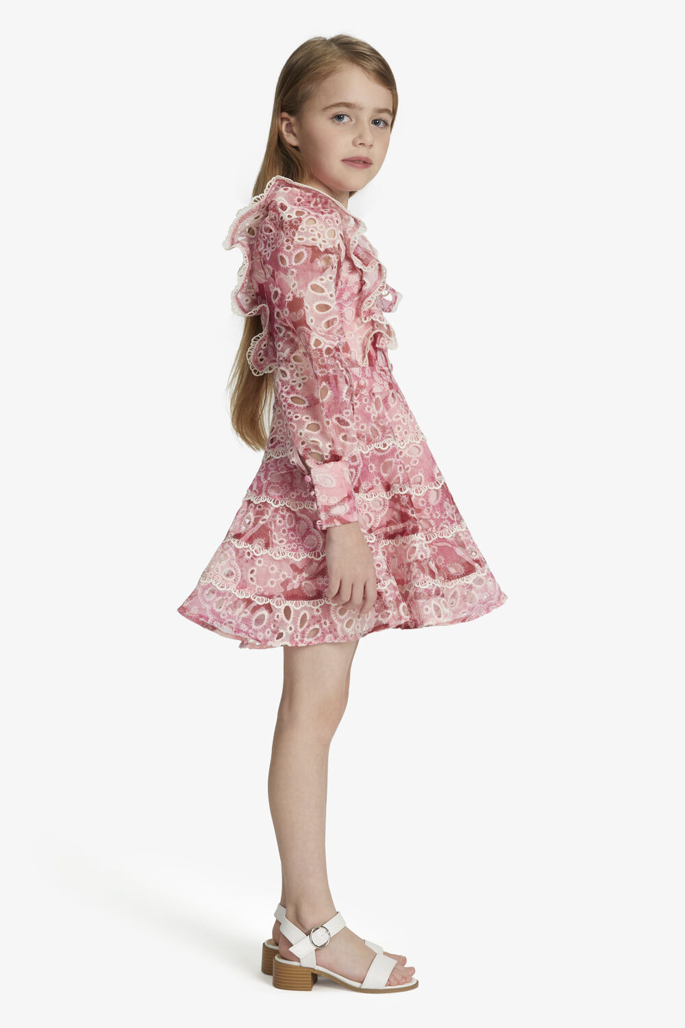 Uhr Dot Mini Dress 3~4y Pink ウーア　ドットドレス Dot Mini Dress(2024) – Uhr Online store