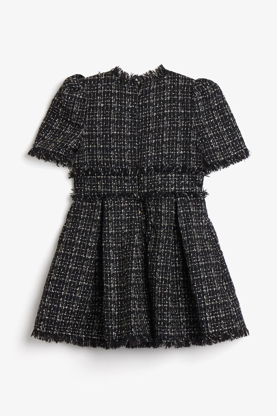 BRIELLE BOUCLE DRESS in colour Black Sparkle