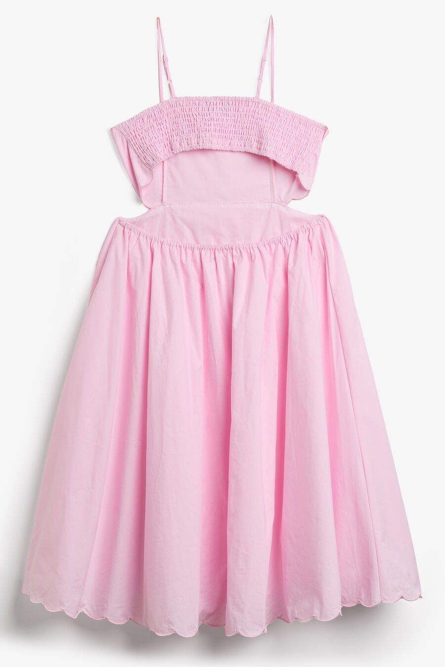 Girls Zaria Midi Poplin Dress