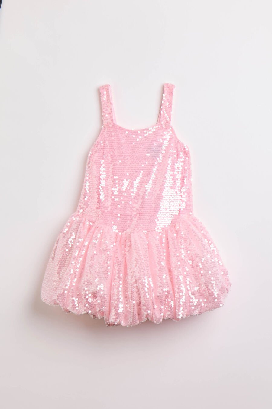 ALANNA MESH SEQUIN DRESS in colour Pink