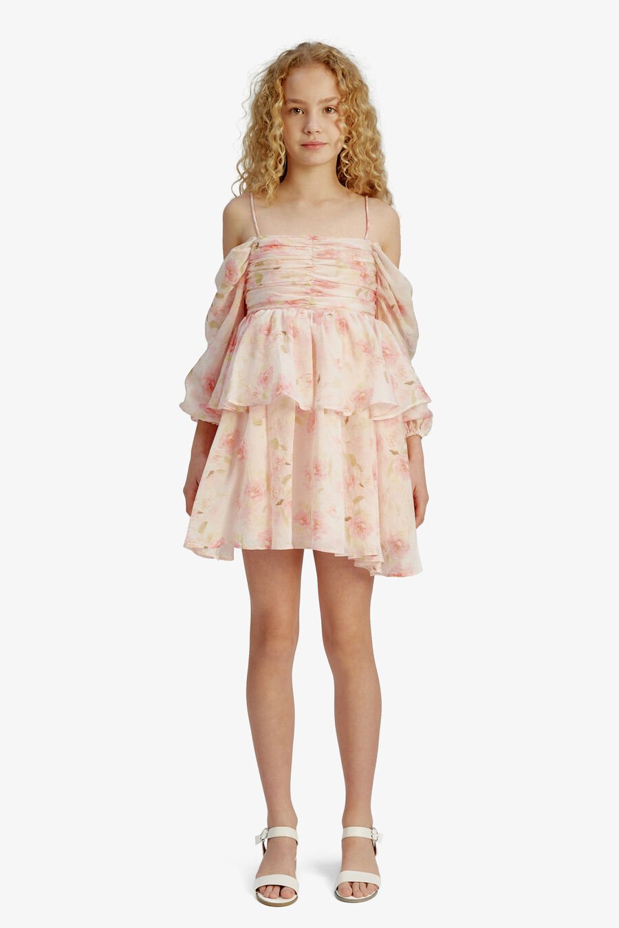 INAYA MINI DRESS in colour Pink Floral