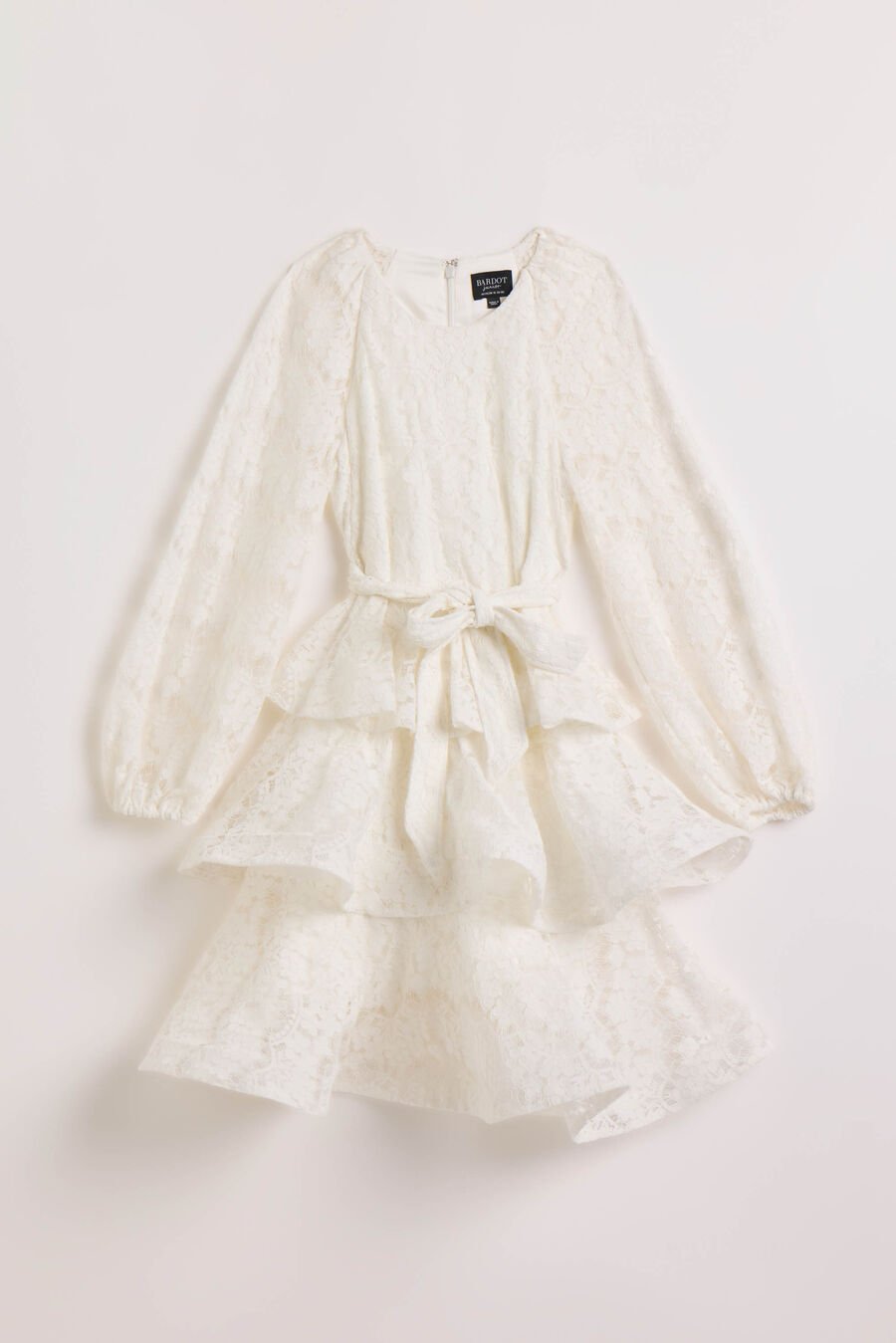 CATALINA LACE DRESS in colour Orchid White