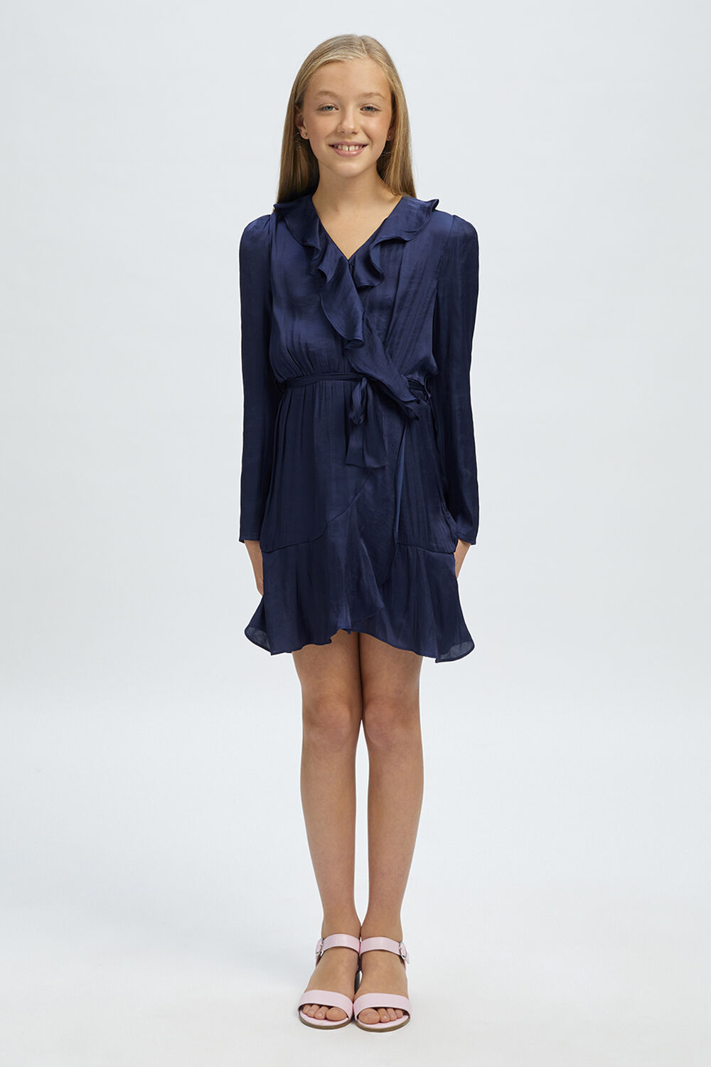 Bardot junior navy dress new arrivals