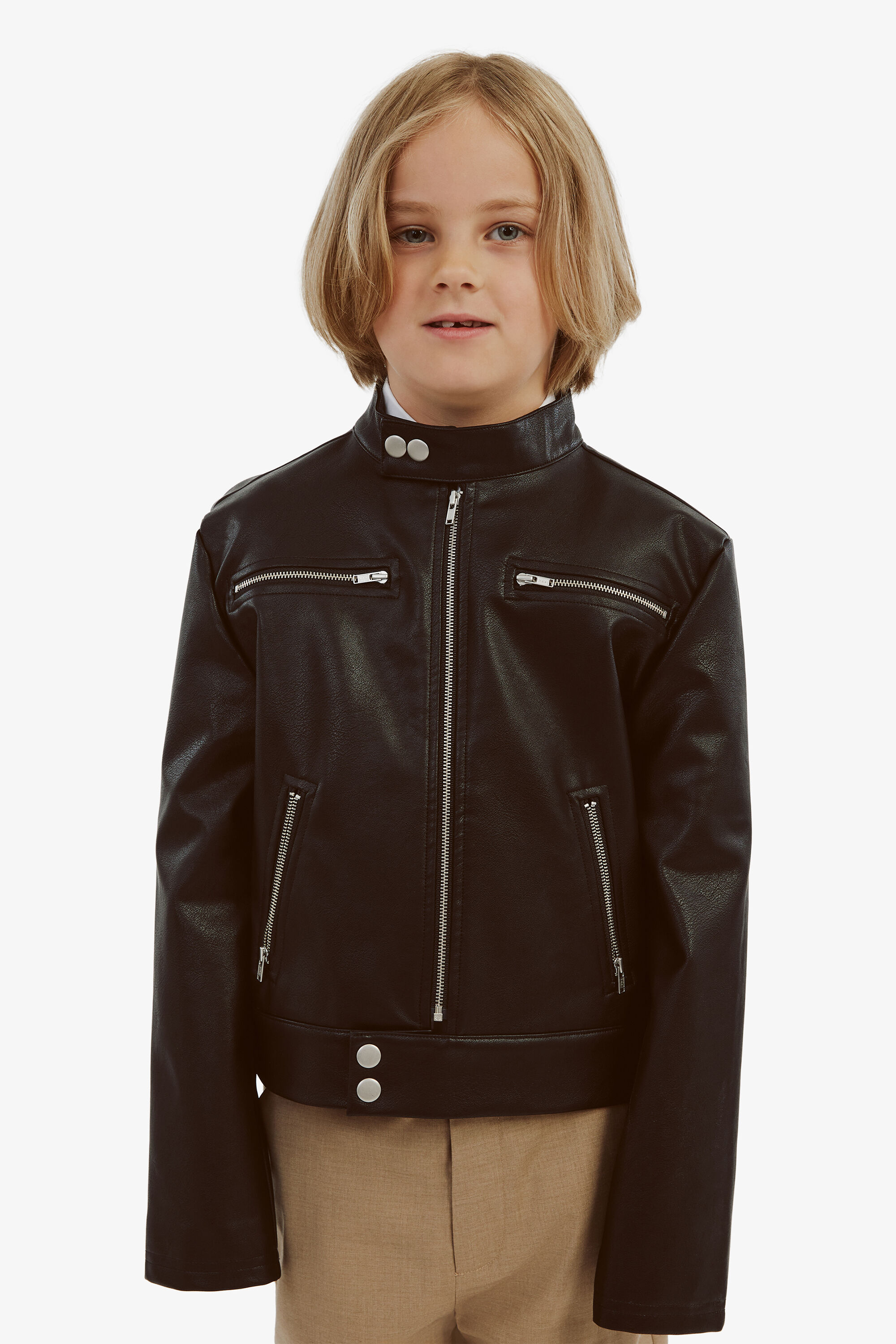 Bardot junior leather jacket cheap