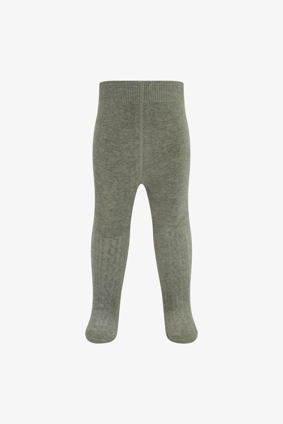 CABLE TIGHTS in colour GREY