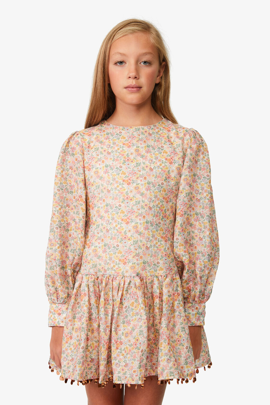 AMELIA DITSY MINI DRESS in colour Garden Ditsy