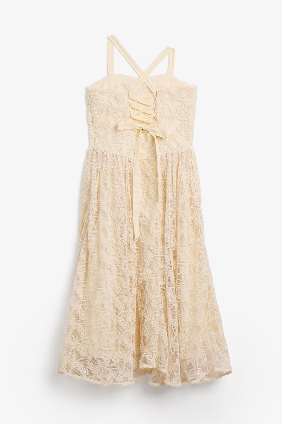 Girls Estie Broderie Lace Midi Dress