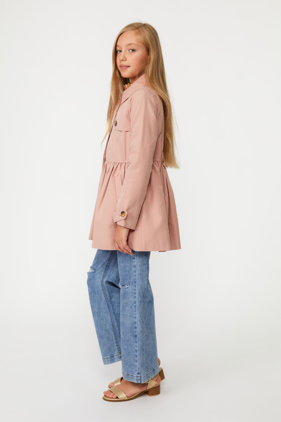 GIRLS MIA CLASSIC TRENCH