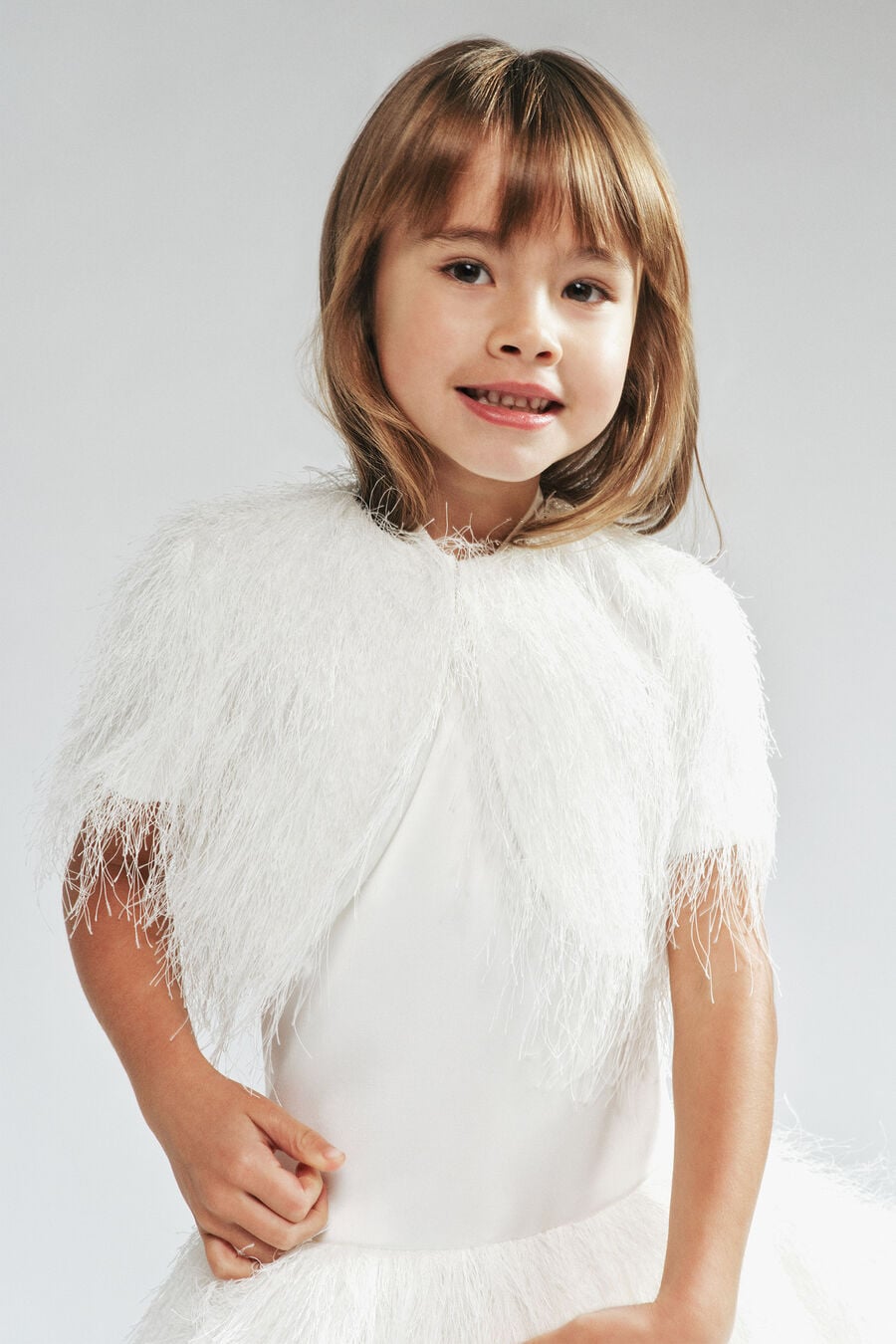 Girls Tayna Fringe Bolero