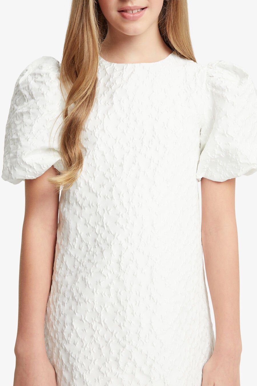 GISELLE MINI DRESS in colour IVORY