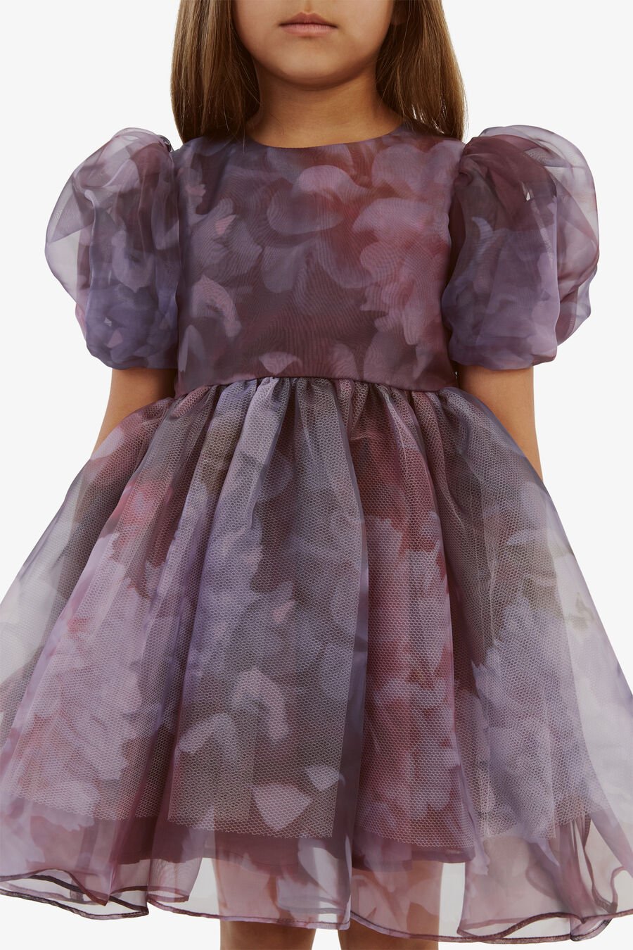 JULIET FLORAL MINI DRESS in colour MOOD BLOOM