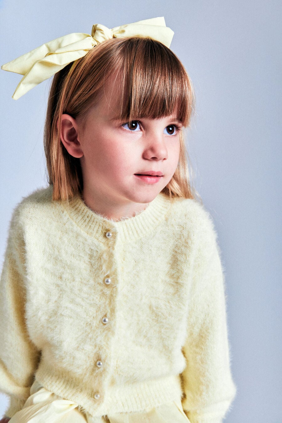 Girls Bell Sleeve Cardi