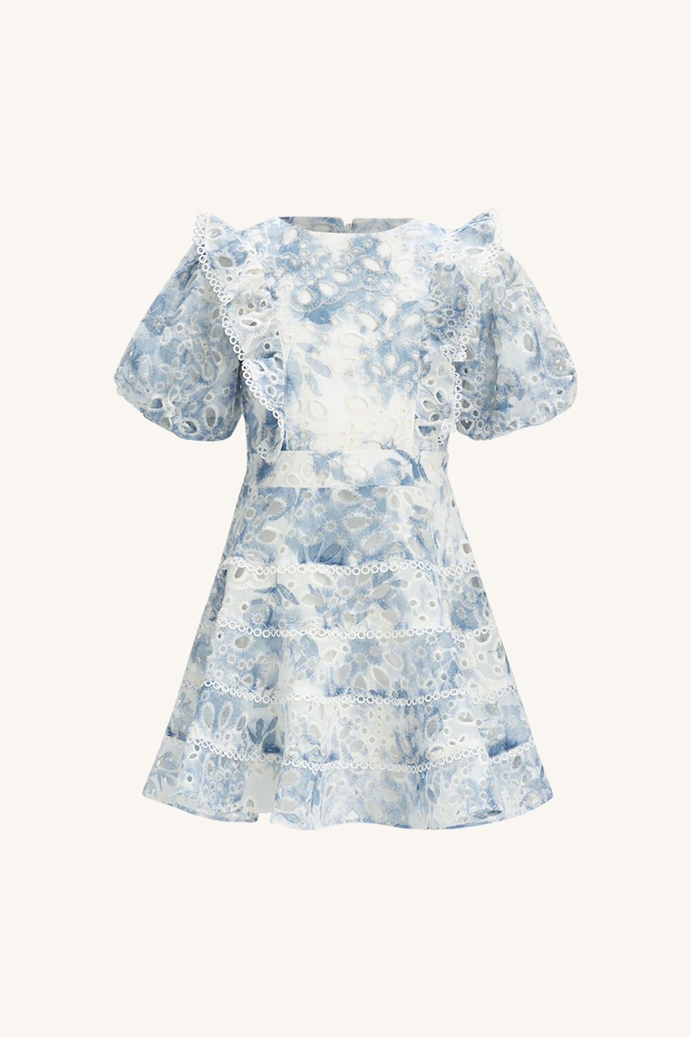 ANNIKA MINI DRESS in colour MOOD INDIGO