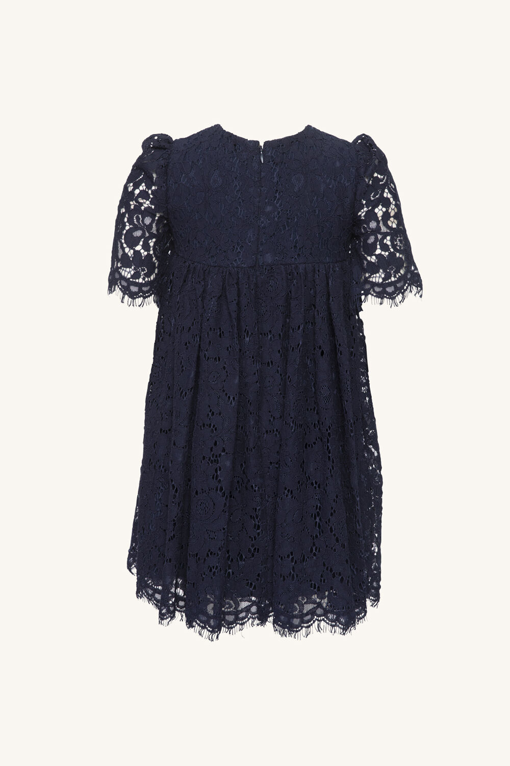 Girls ALICE LACE DRESS in colour MARITIME BLUE