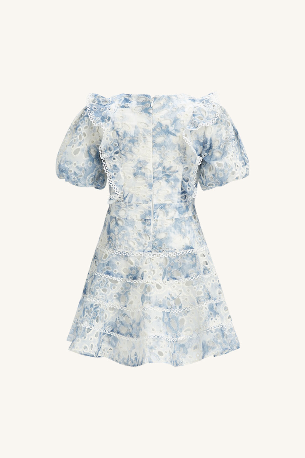 ANNIKA MINI DRESS in colour MOOD INDIGO