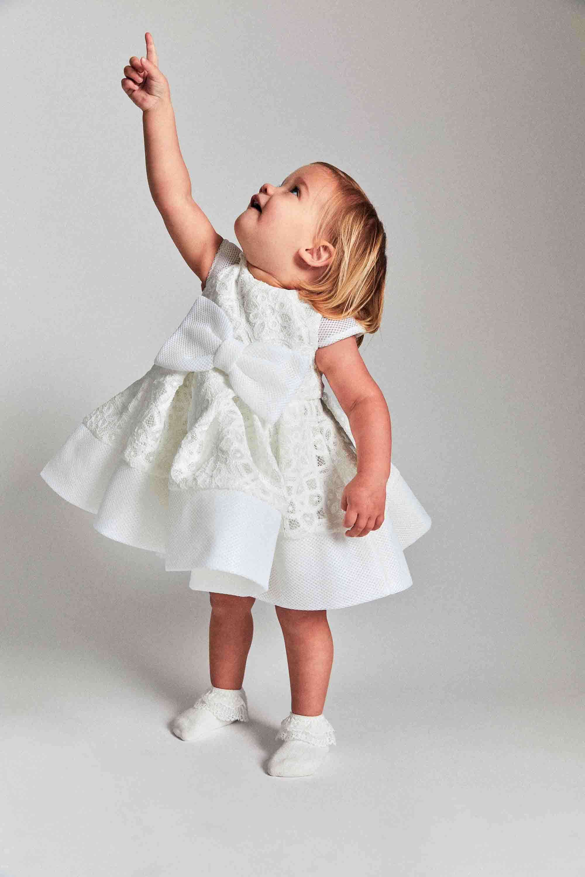 Bardot Junior Baby Girl Ava Starlet Dress In Ivory
