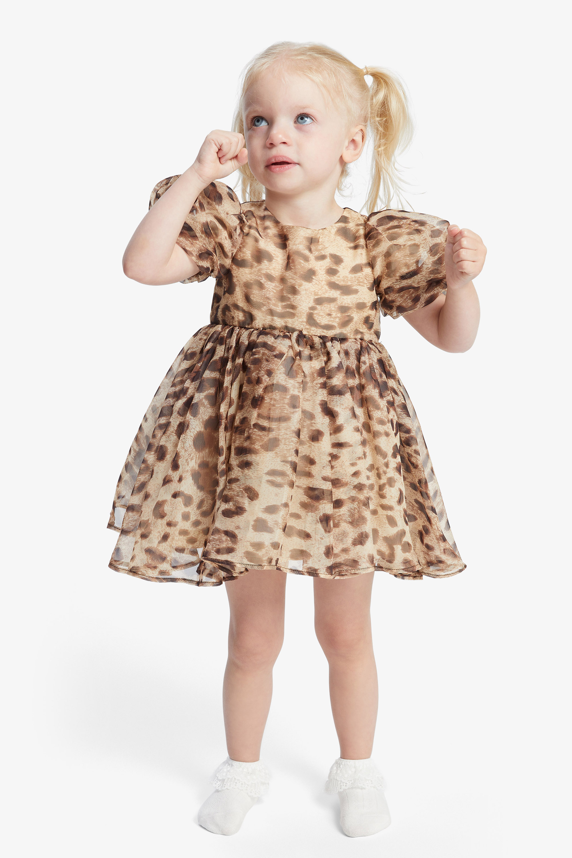 Shop Bardot Junior Baby Girl Juliet Mini Dress In B Leopard
