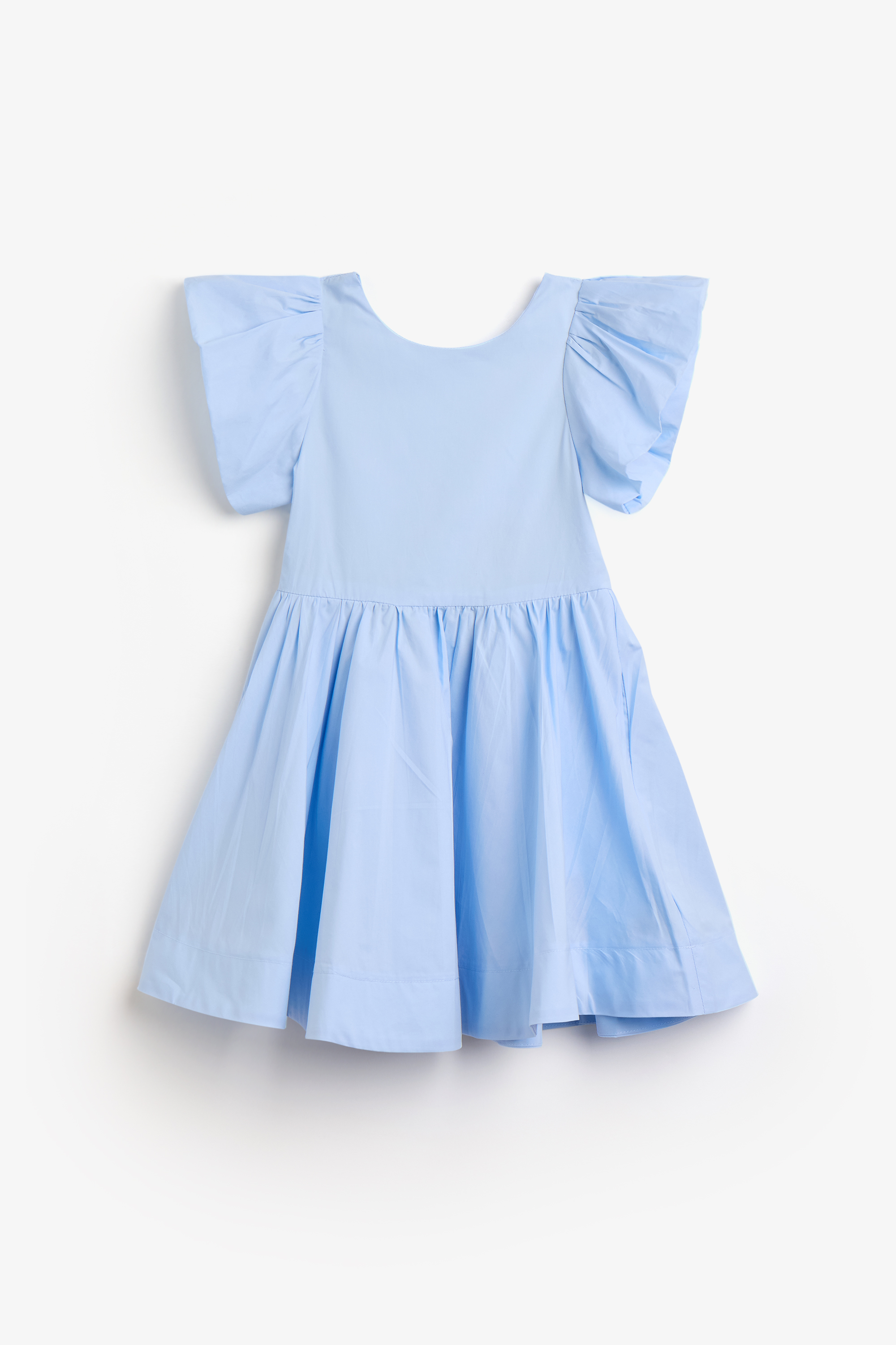 Bardot Junior Girls Lanai Poplin Dress In Blue