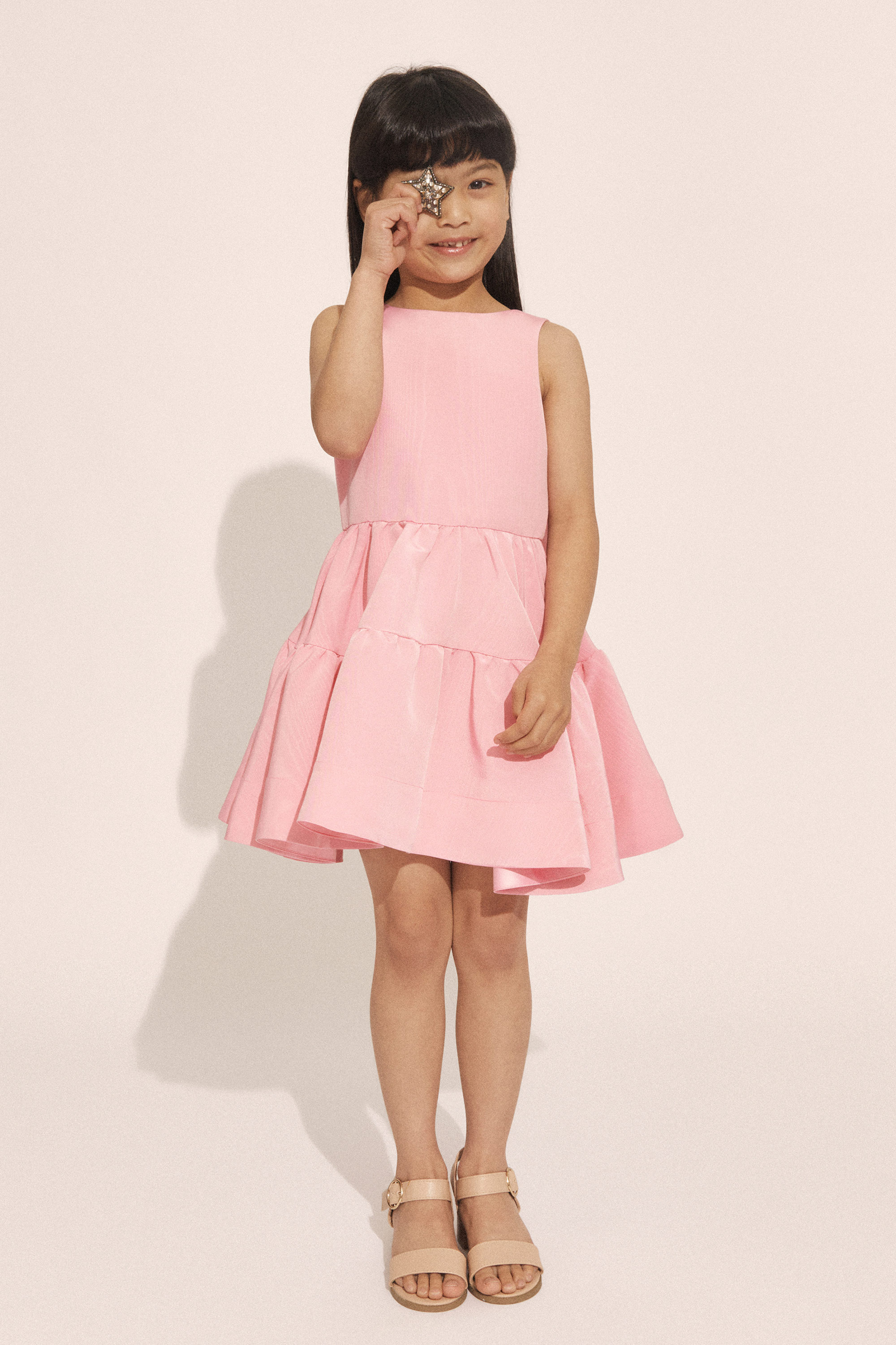 Shop Bardot Junior Girls Chiara Mini Dress In Bliss Pink