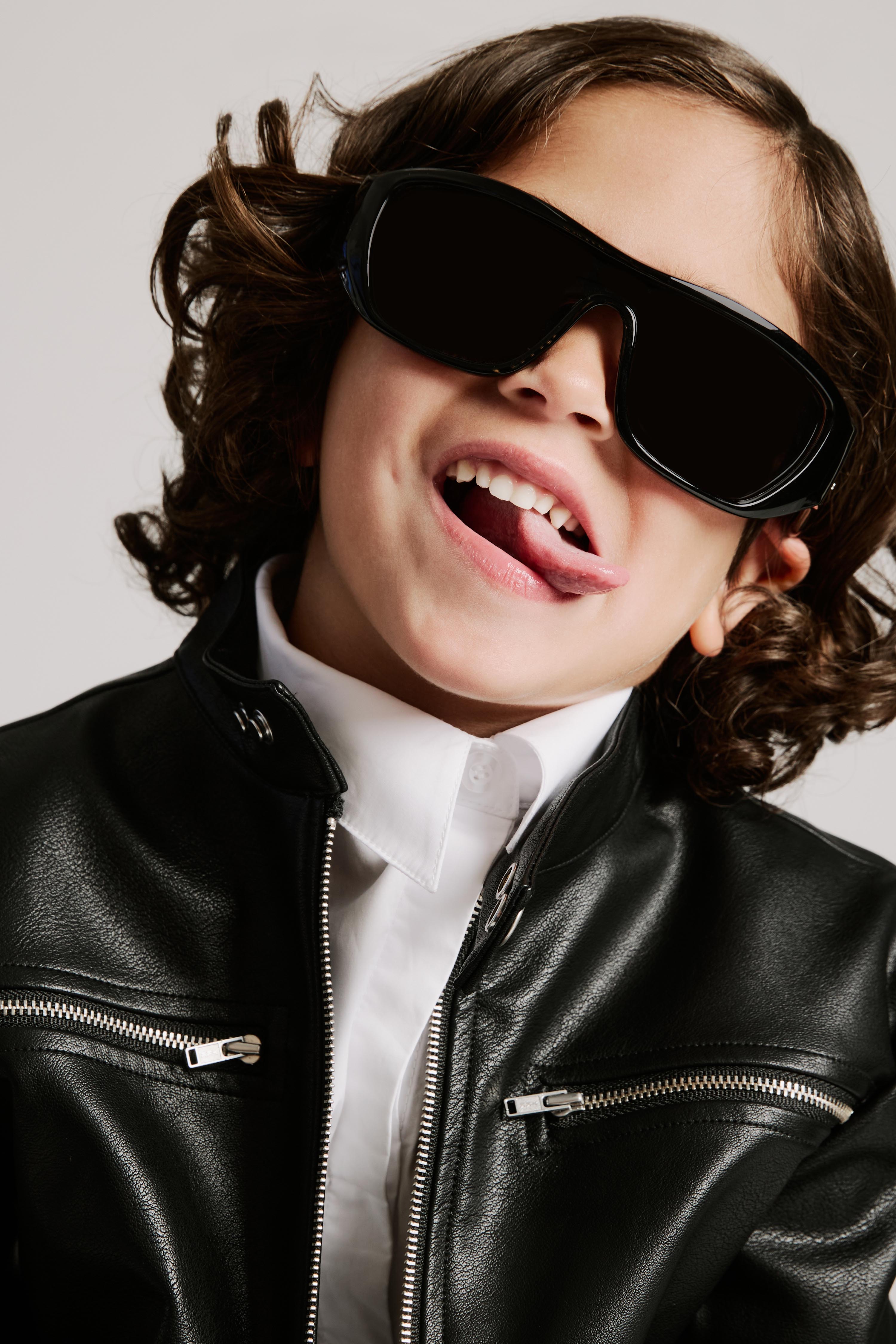 Bardot Junior Boys Nile Junior Bomber Jacket In Black