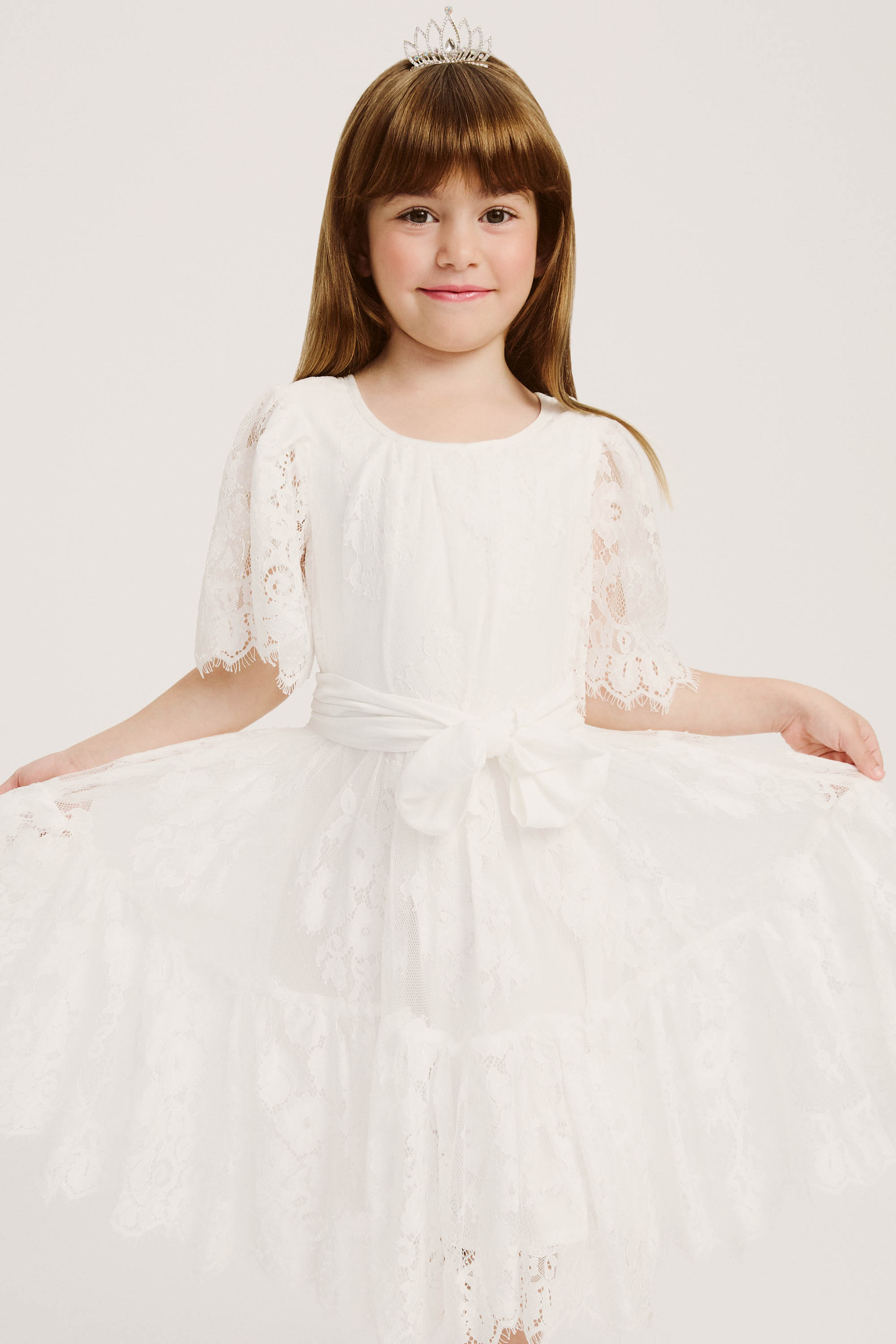 BARDOT JUNIOR GIRLS JOELLE LACE DRESS
