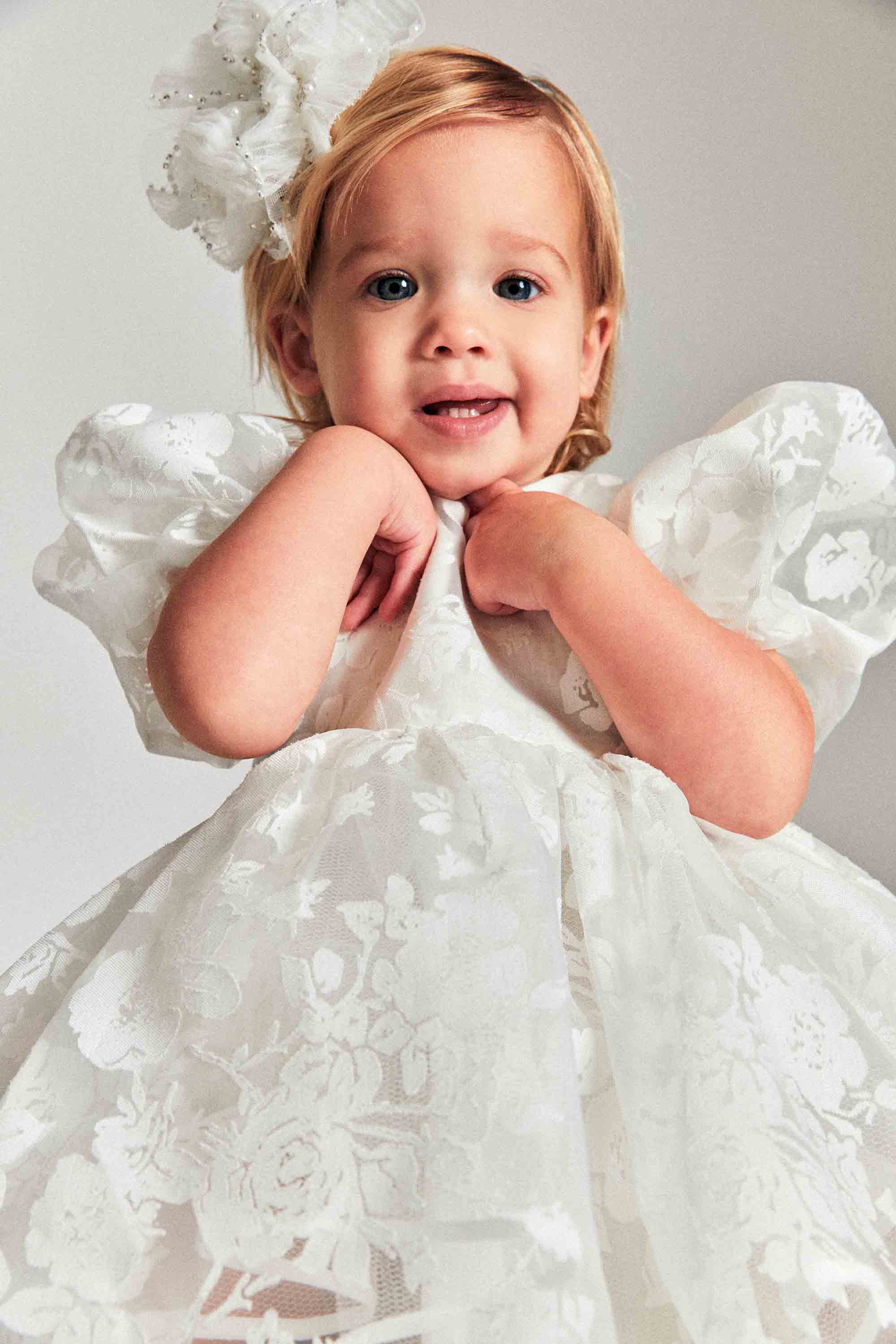 Shop Bardot Junior Baby Girl Zali Mini Dress In White