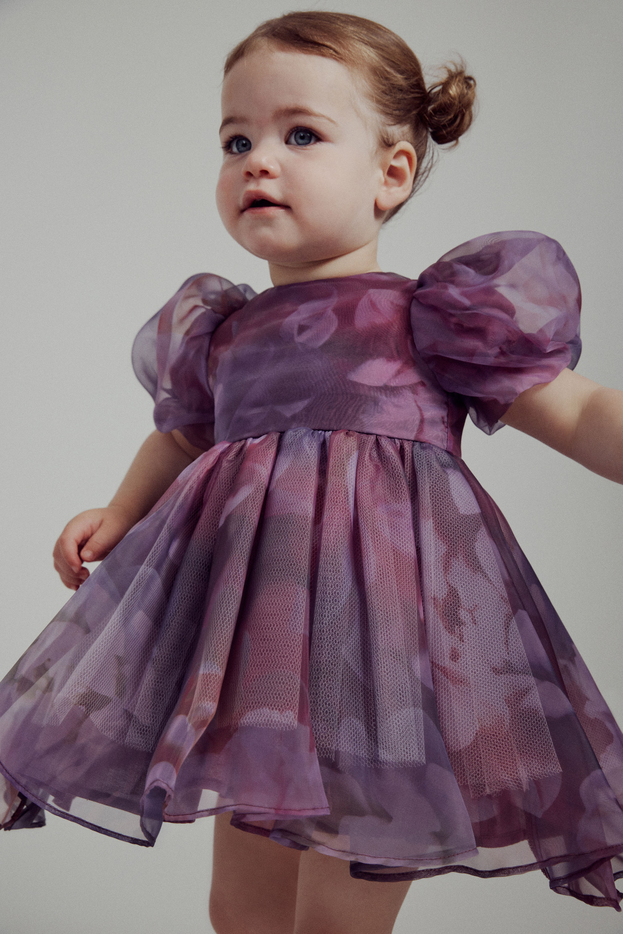 Shop Bardot Junior Baby Girl Juliet Floral Mini Dress In Mood Bloom