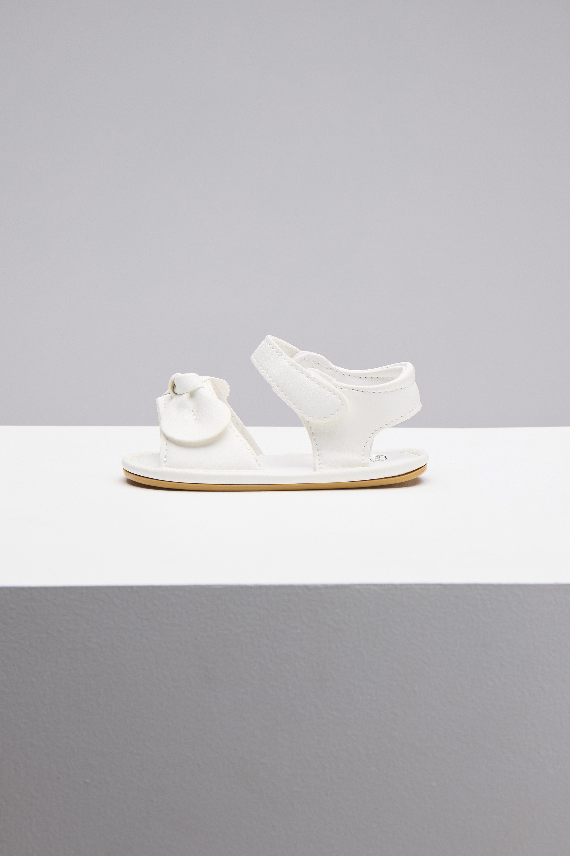 Bardot Junior Baby Bow Sandals In White